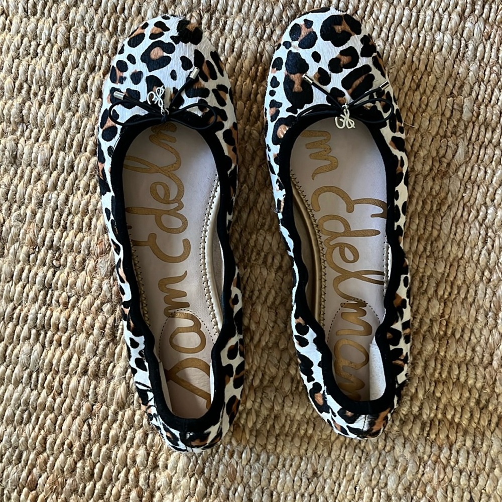 Sam Edelman Animal print ballerina Flats